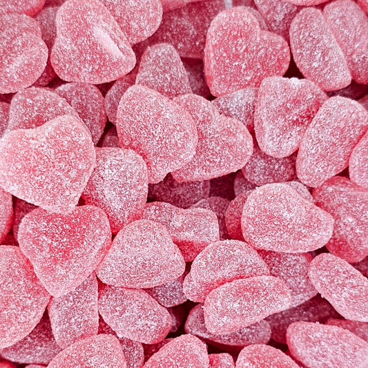 Haribo Frambozen Hartjes (Fizzy Raspberry Hearts - German)